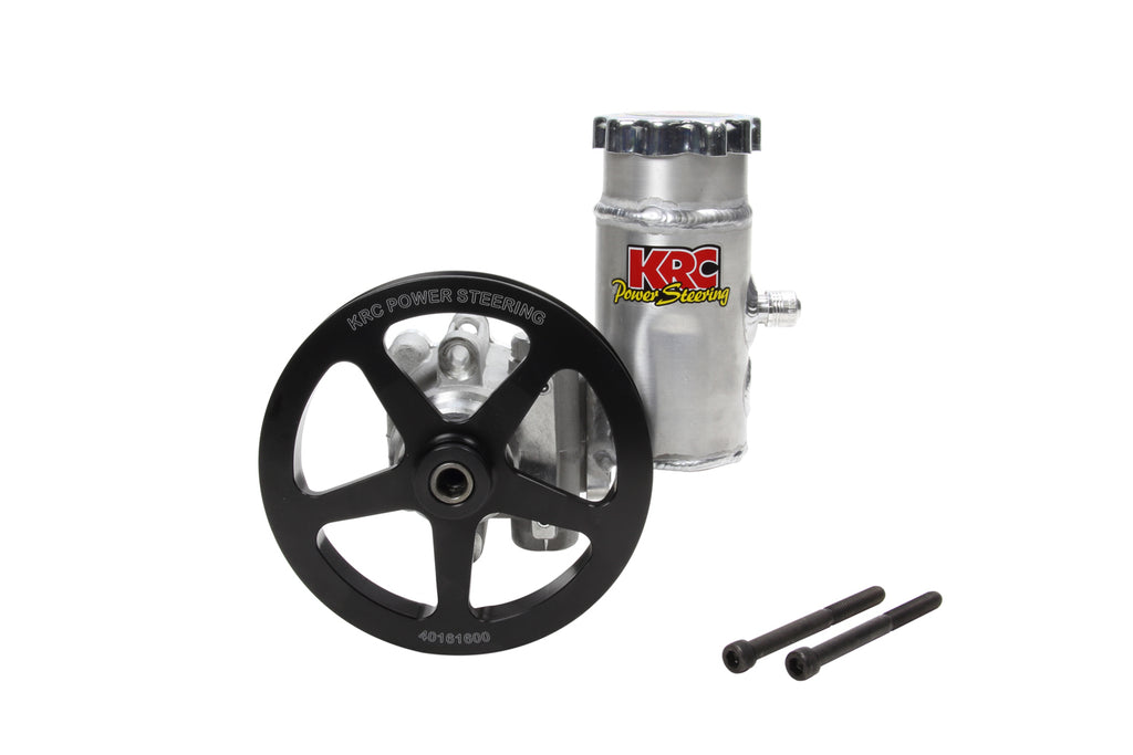 KRC POWER STEERING ESP19610100 - P/S Pump Elite w/ 6in V- Belt Pulley w/Reservoir image