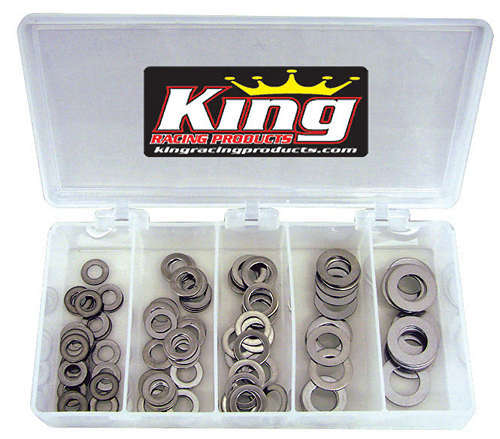 KING RACING PRODUCTS 2720 - Stainless Washer Kit .030 145pc image