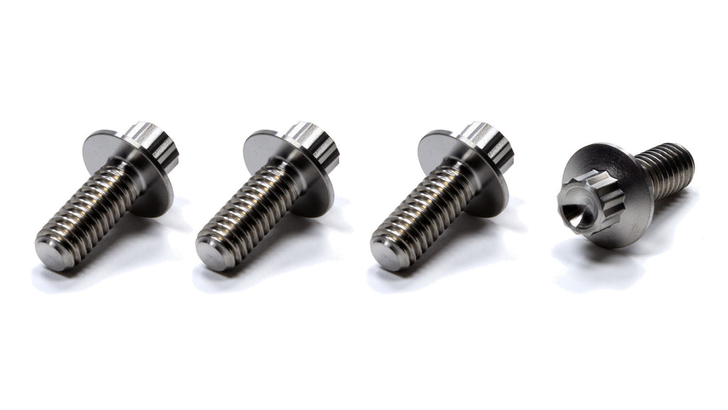 KING RACING PRODUCTS 4096 - Fuel Tank Bolts Titanium 4pcs 12 Point Heads image
