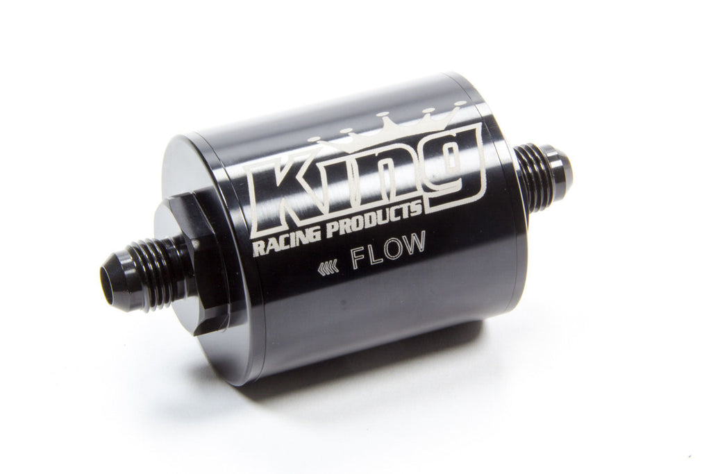 KING RACING PRODUCTS 4300 - Fuel Filter Short -6 Stainless image