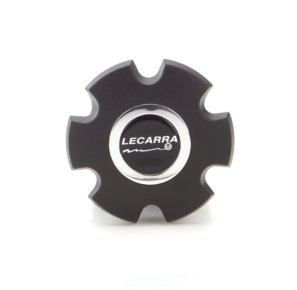 LECARRA STEERING WHEELS 3642 - Billet Horn Button Black Lecarra Logo image