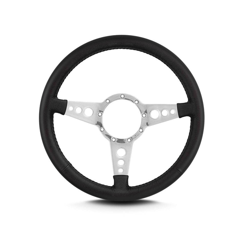 LECARRA STEERING WHEELS 42201 - Steering Wheel Mark 4 GT Polished w/Black Wrap image