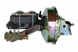 LEED BRAKES 1E1A3 - 9in Zinc Booster AFX 1- 1/8in Bore MC Side Mount image