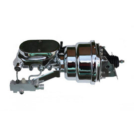 LEED BRAKES 2L6B4 - 7in Brake Booster Dual 1-1/8in MC Disc/Disc image