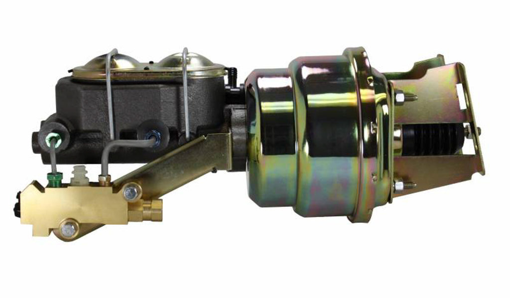 LEED BRAKES 3S1A1 - 7in Dual Power Brake Boo ster 1-1/8in Bore Mastr image