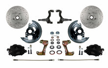 Load image into Gallery viewer, LEED BRAKES BFC1002SMX - A  F &amp; X-body Spindle Mo unt Kit Cross Drilled an image