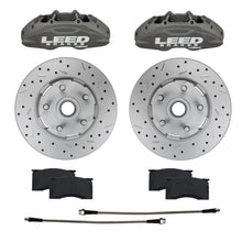 Load image into Gallery viewer, LEED BRAKES CC0005RKX - 64 - 67 Mustang Brake Caliper/Pad/Rotor Kit image