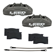 Load image into Gallery viewer, LEED BRAKES CC0005 - 64-67 Mustang Brake Caliper/Pad Kit Anodized image