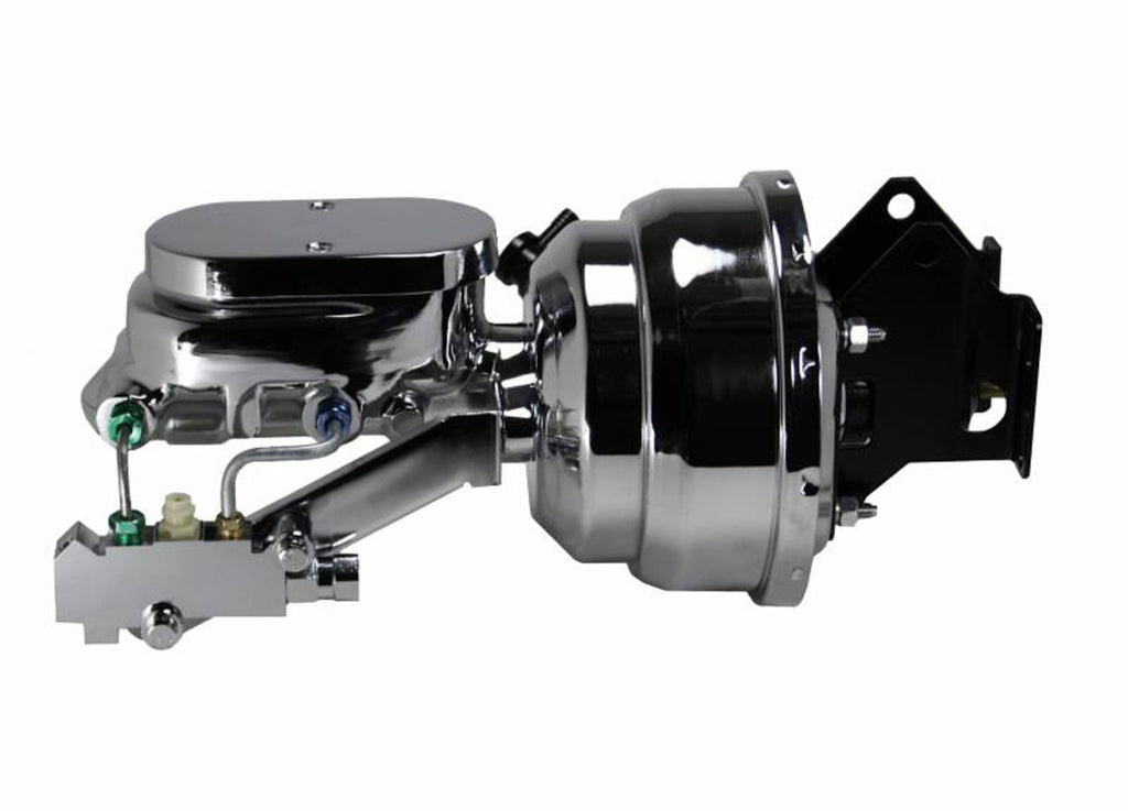 LEED BRAKES E96B2 - 8in Dual Power Brake Booster 1-1/8in Master image