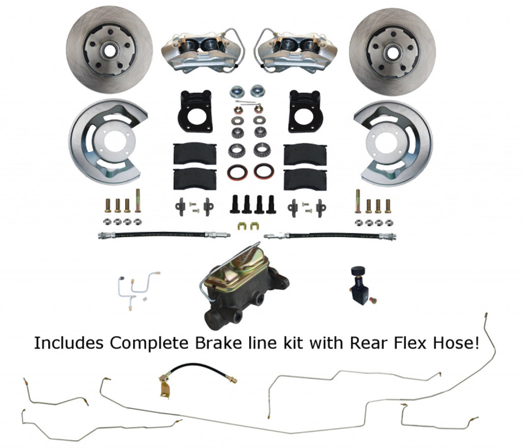 LEED BRAKES FC0001-405LK - Mustang 1965-66 Manual C onversion Kit with Compl image