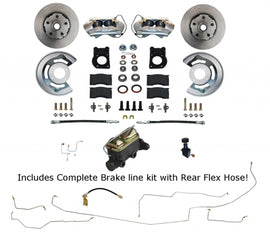 LEED BRAKES FC0001-405LK - Mustang 1965-66 Manual C onversion Kit with Compl image