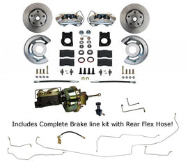 LEED BRAKES FC0001-H405ALK - 64-66 Mustang Power Conv ersion Brake Kit image