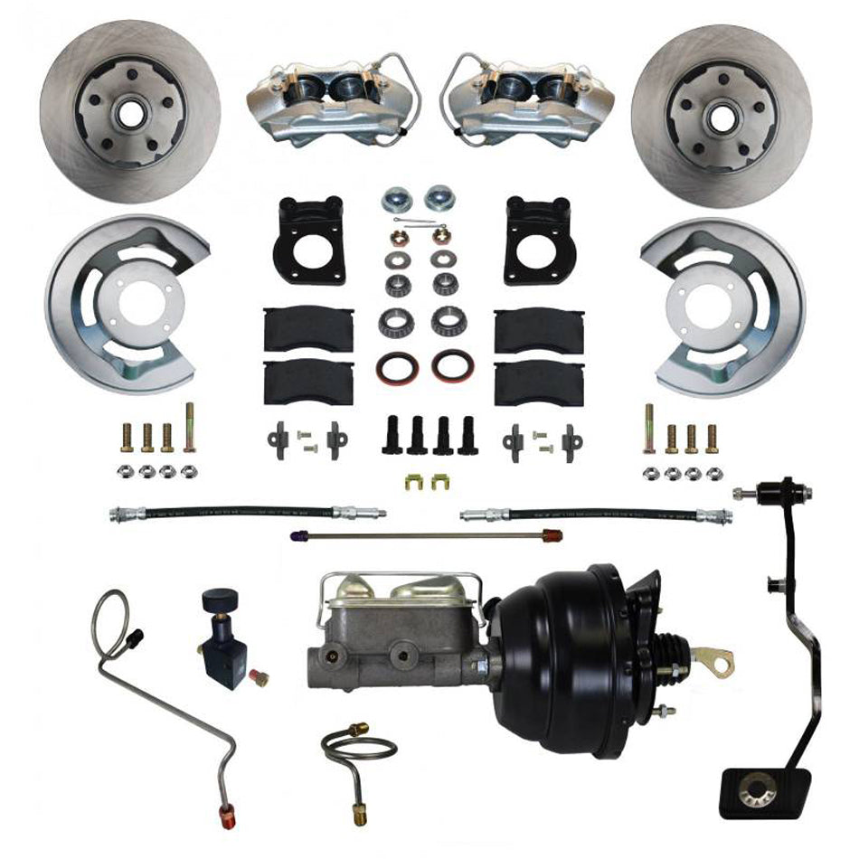 LEED BRAKES FC0002-X405M - Power Brake Conversion 67-69 Mustang image