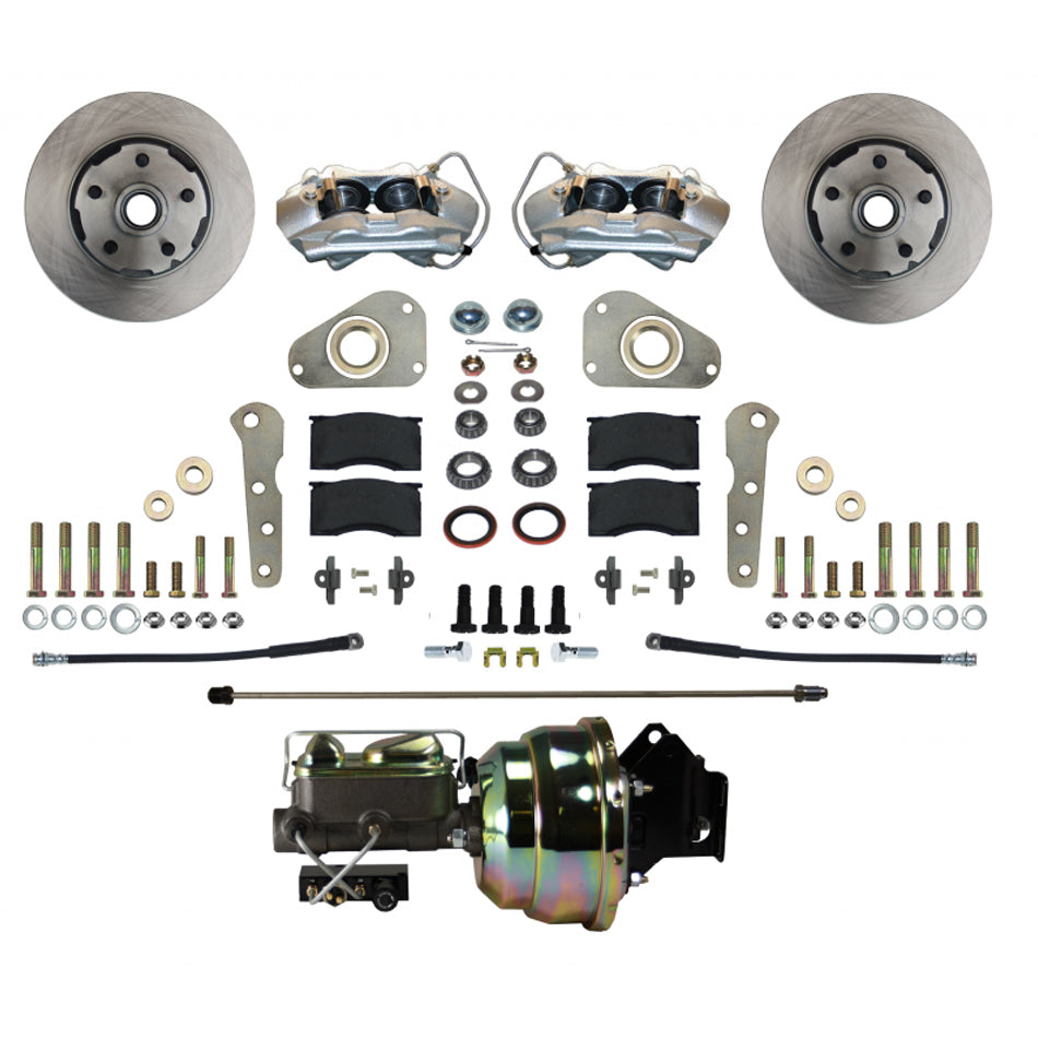 LEED BRAKES FC0025-8307 - Ford Full Size Power Dis c Brake Conversion Kit image