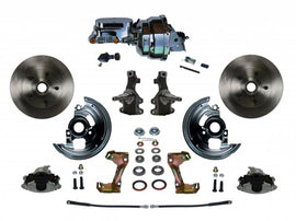 LEED BRAKES FC1003-N605 - A/F & X-Body Power Brake Conversion Kit 2in Drop image