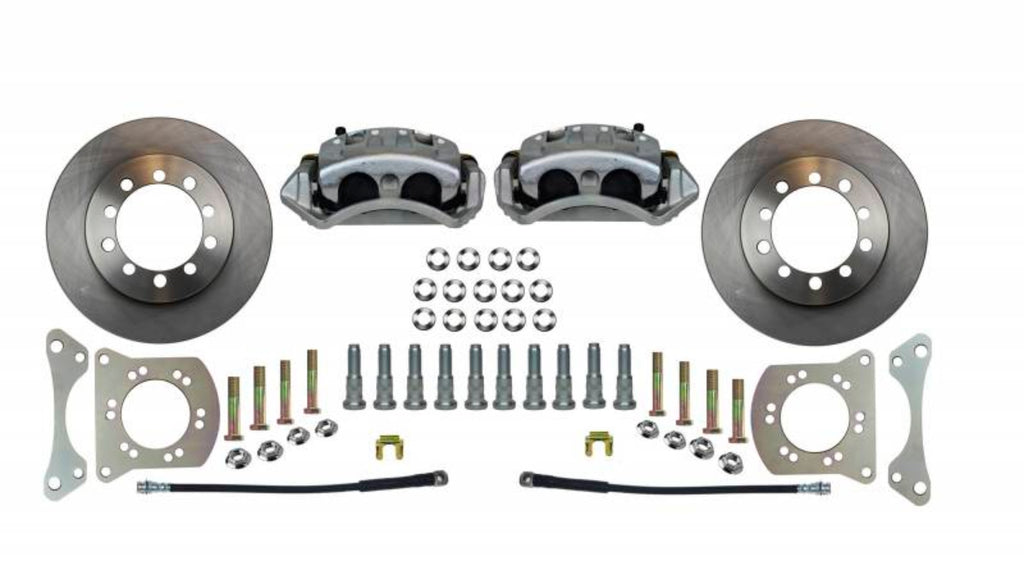 LEED BRAKES FC3001SM - 43-75 Jeep CJ Front Disc Brake Kit image