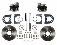 Load image into Gallery viewer, LEED BRAKES RC1007 - GM 55-68 Rear Disc Brak e Kit Zinc Calipers image
