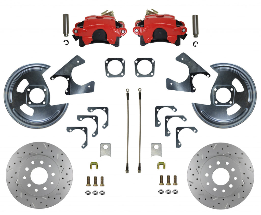 LEED BRAKES RRC1001X - Rear Disc Brake Conversi on with MaxGrip XDS image
