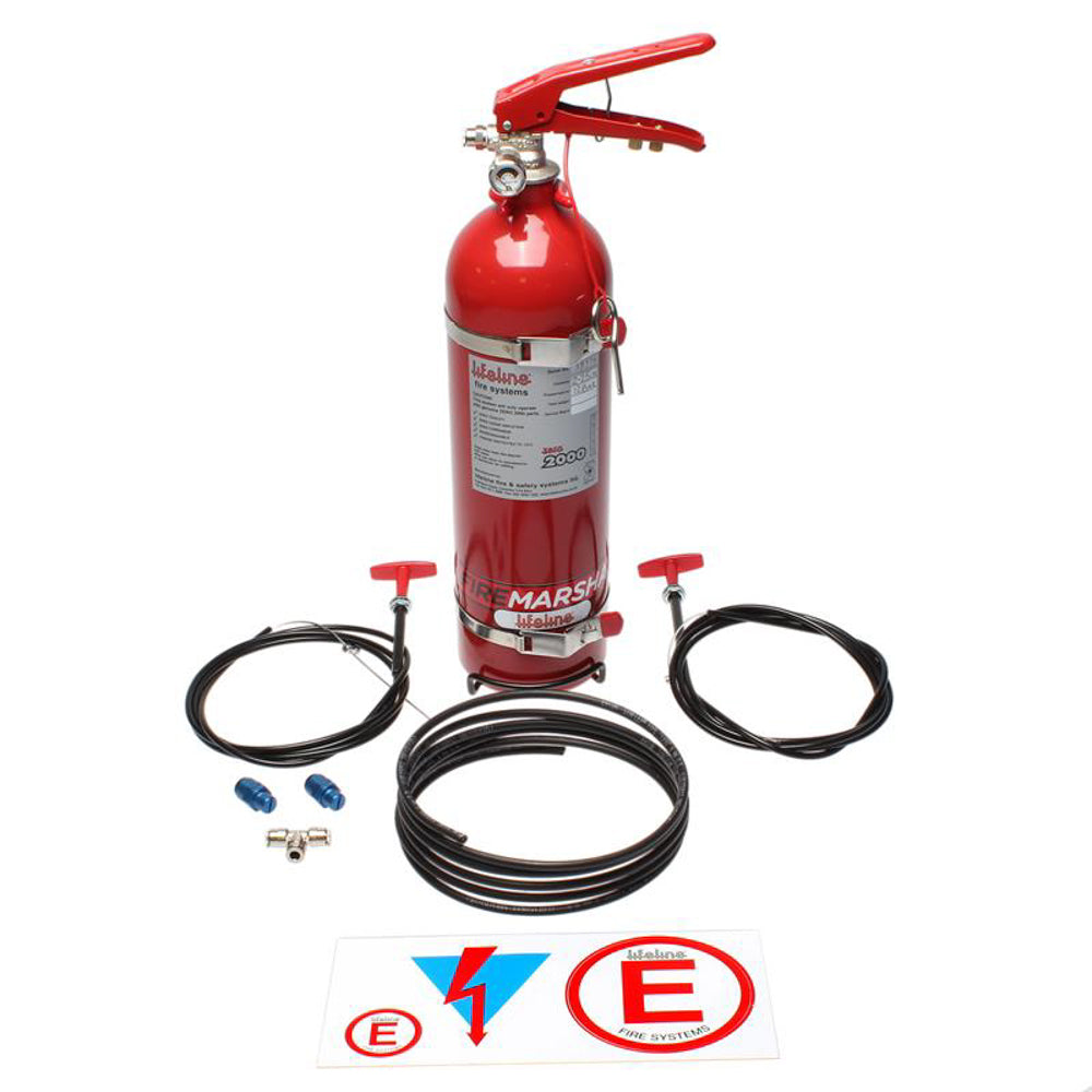 LIFELINE USA 101-225-011 - Fire Supression Club System Zero 2000 2.25kg image