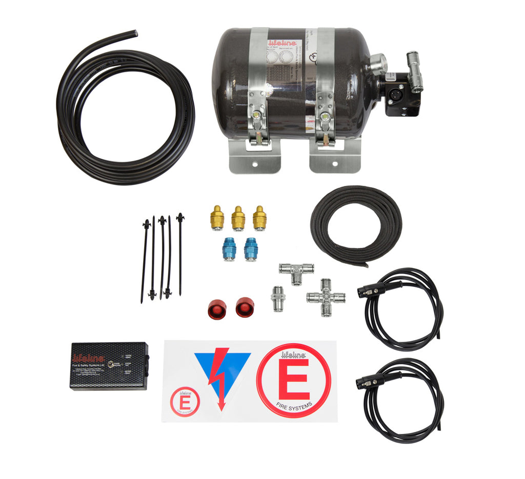 LIFELINE USA 106-001-005 - Fire Suppression System Electric Zero 360 FIA image