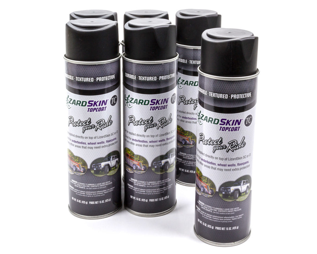 LIZARD SKIN 3010.6 - Top Coat Coating Case 6 x 15oz Aerosol Cans image