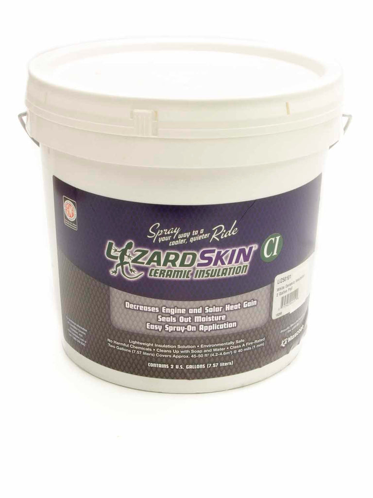 LIZARD SKIN 50101 - White Ceramic Insulation 2 Gallon Pail image