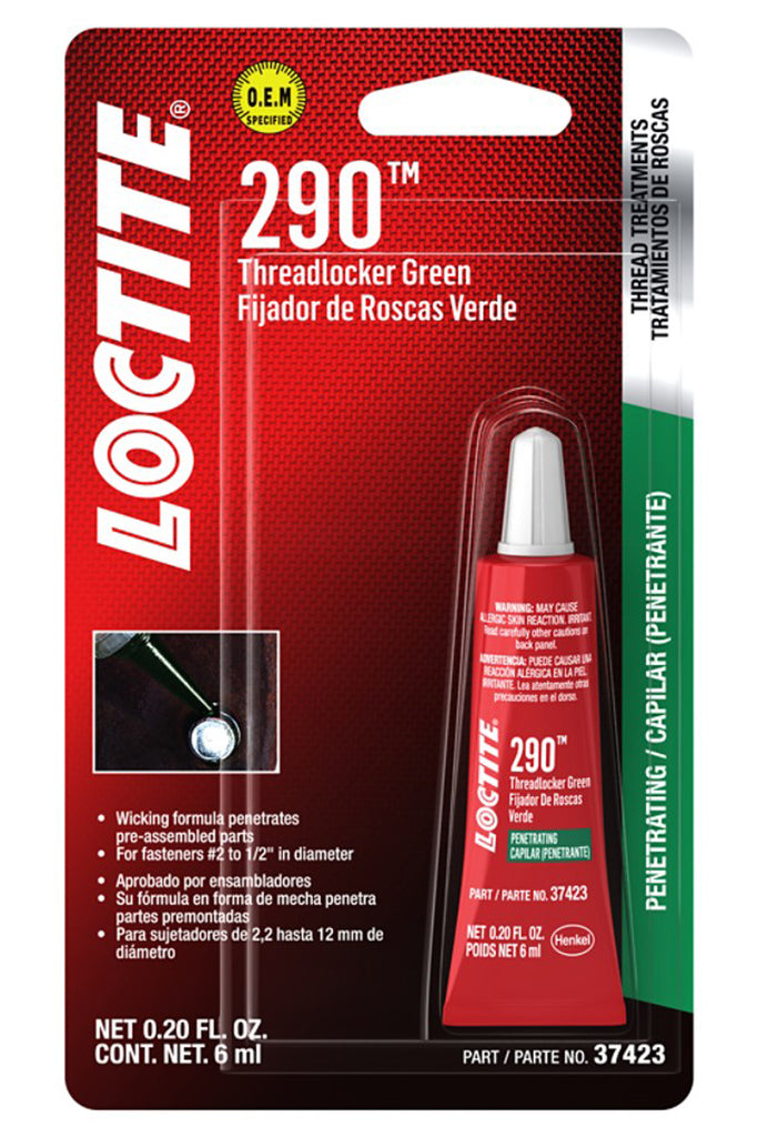 LOCTITE 487234 - Threadlocker 290 Wicking Green 6ml/.20oz image