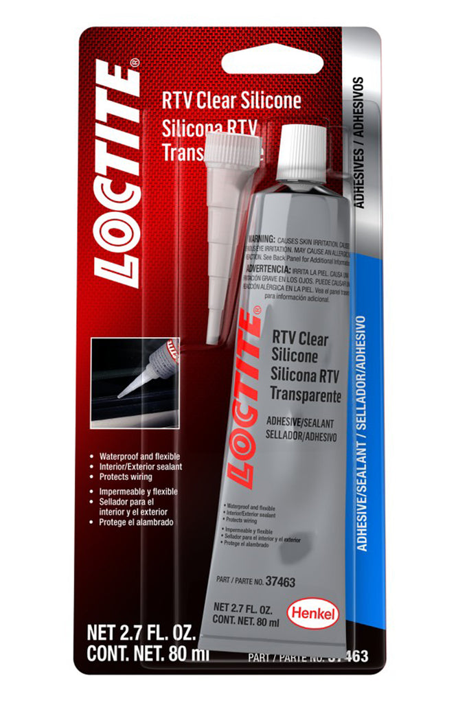 LOCTITE 491981 - RTV Clear Silicone Adhesive 80ml/2.7oz image