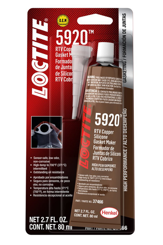 LOCTITE 491984 - RTV 5920 Copper Silicone 80ml/2.7oz image