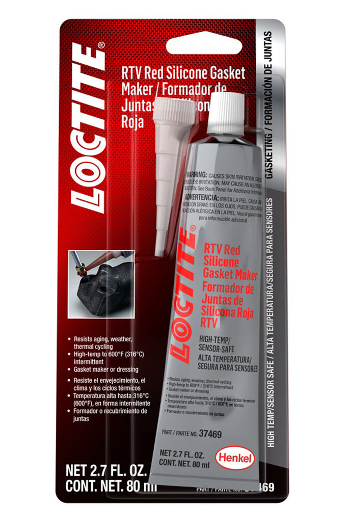 LOCTITE 492001 - RTV Red Silicone Sensor Safe 80ml/2.7oz image