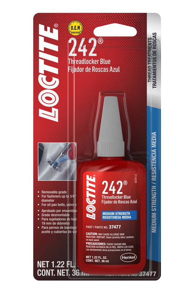 LOCTITE 492140 - Threadlocker 242 Blue 36ml/1.22oz image