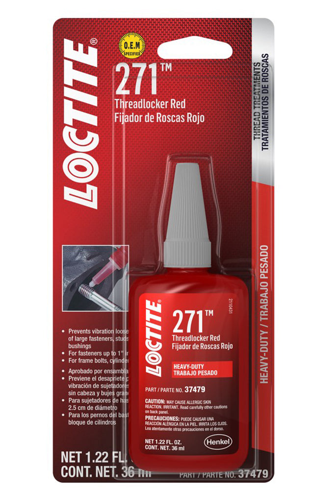 LOCTITE 492142 - Threadlocker 271 HD Red 36ml/1.22oz image