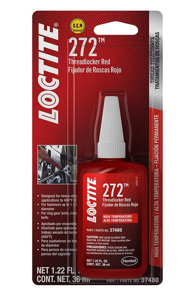 LOCTITE 492143 - Threadlocker 272 Red Hi Temp 36ml/1.22oz image