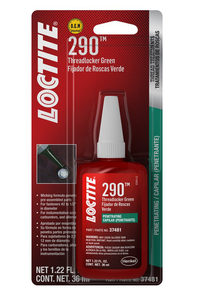 LOCTITE 492144 - Threadlocker 290 Wicking Green 36ml/1.22oz image