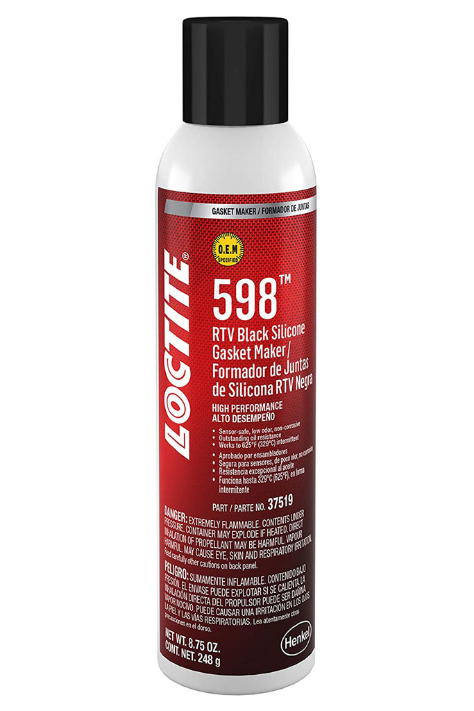 LOCTITE 495075 - RTV 598 Black High Perfo rmance Silicone 8.75oz image