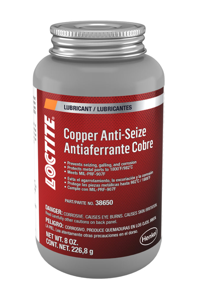 LOCTITE 555336 - Copper Anti Sieze Brush Top Can 8oz image