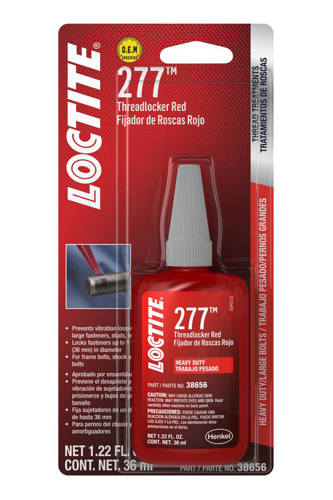 LOCTITE 555353 - Threadlocker 277 HD Red Big Bolts 36ml/1.22oz image