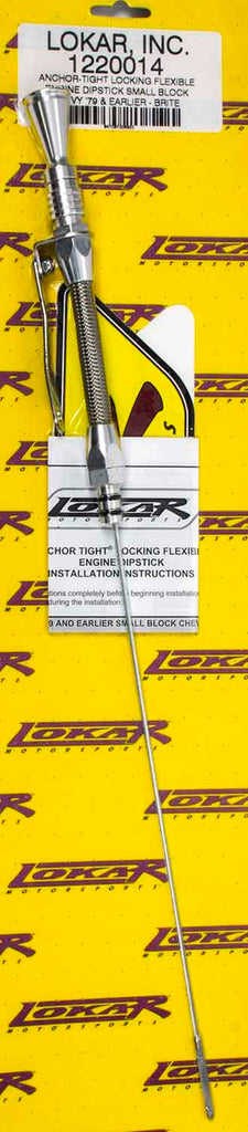 LOKAR 1220014 - Anchor Tight Locking Oil Dipstick SBC 79-down image