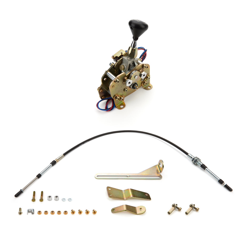 LOKAR ES6R80HMB - Shifter Ford 6R80 Chrome 4in Straight Lever image