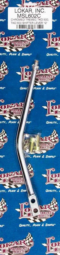 LOKAR MSL602C - Shift Lever TKO 500-600 Aluminum 12in chrome image