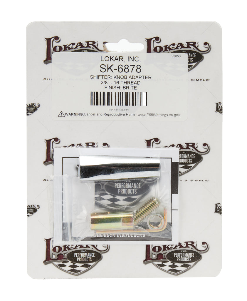 LOKAR SK-6878 - Shifter Knob Adapter 3/8-16 image