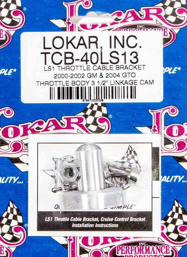 LOKAR TCB-40LS13 - LS1 Throttle Cable Bracket image