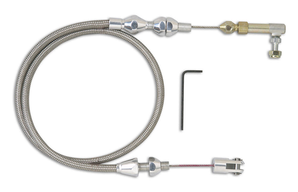 LOKAR TCP-1000HT - Hi-Tech Throttle Cable - Polished image