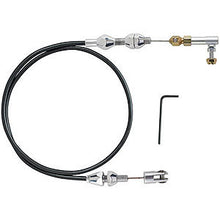 Load image into Gallery viewer, LOKAR TCP-1000U36 - 36in Hi-Tech Throttle Cable Black Housing image