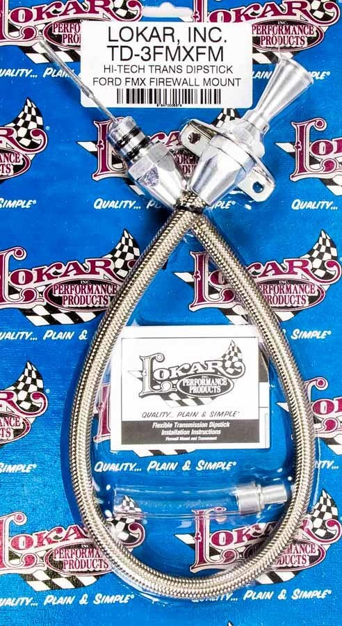 LOKAR TD-3FMXFM - Hi-Tech Trans Dipstick Ford FMX Firewall Mt. image