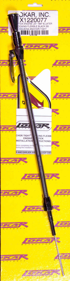 LOKAR X1220077 - Locking Engine Dipstick Black GM 97- LS1 image