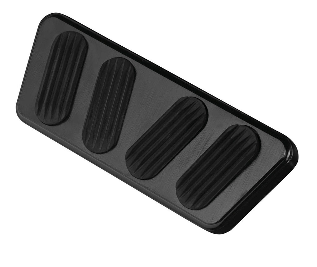 LOKAR XBAG-6123 - 64-68 Mustang Black Brake Pedal Pad A/T image