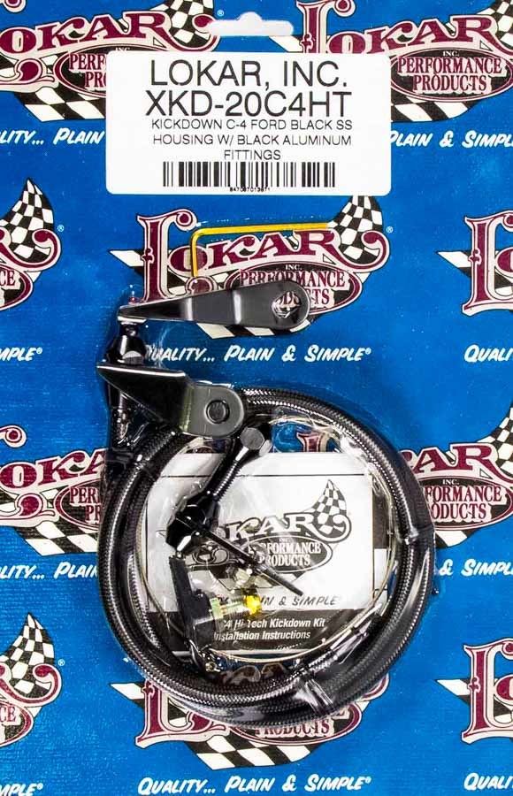 LOKAR XKD-20C4HT - Black Kickdown Kit Ford C4 image