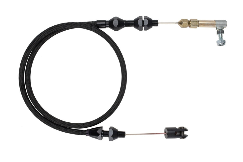 LOKAR XTC-1000MOD - THROTTLE CABLE MOD 4.6 5.4 V8 24in BLACK SS HOU image