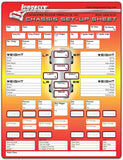 Chassis Set Up/Tire Sheet